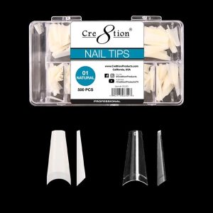 C8 NATURAL COFFIN TIP BOX 500 PCS #01