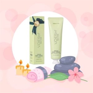 VOESH GREEN TEA VEGAN BODY CREAM TUBE 100ML